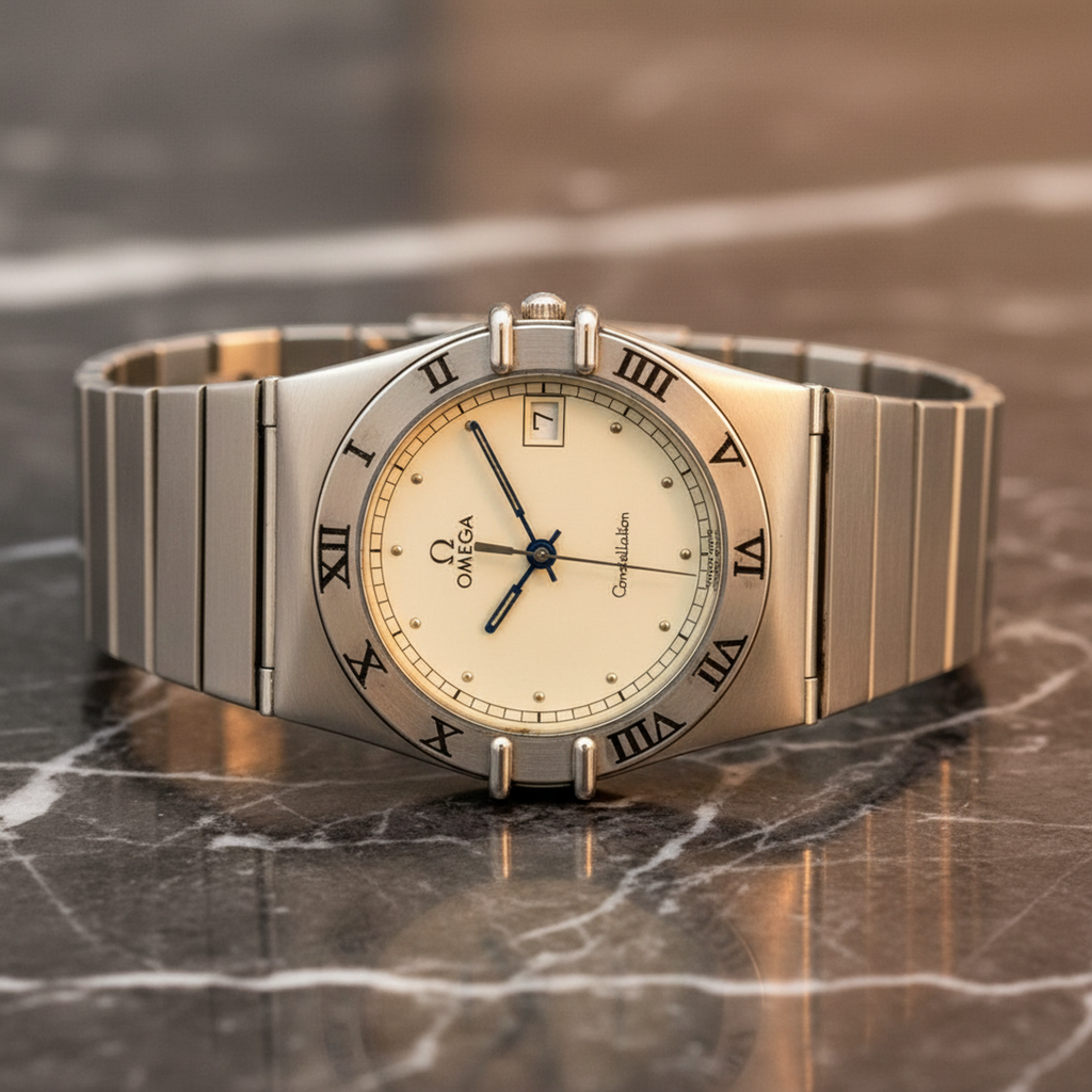 Omega Constellation · Steel · Quartz