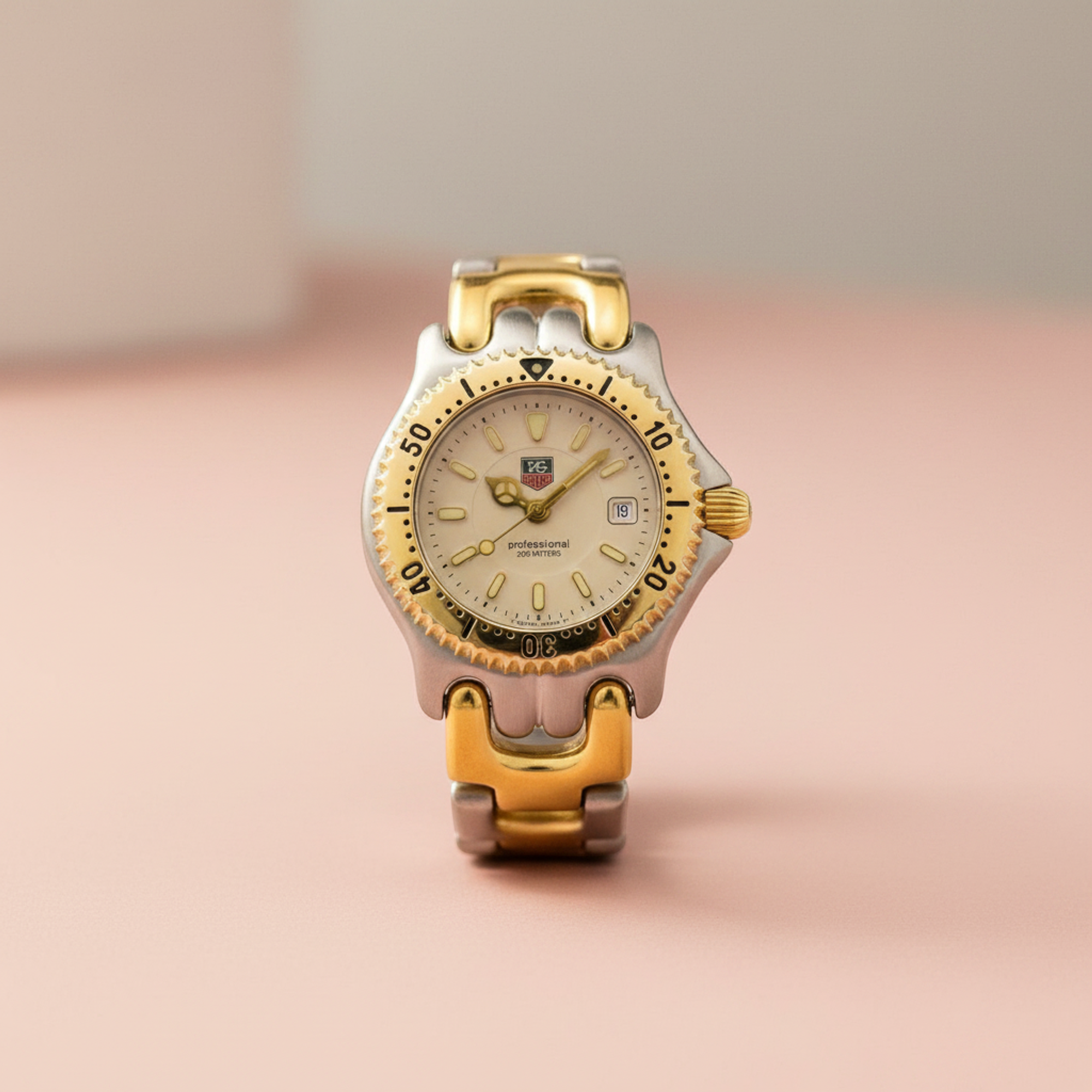 Tag Heuer Sel Professional · Gold Plated