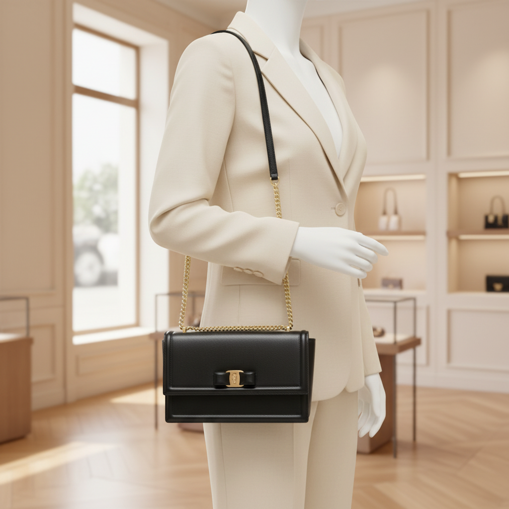 Salvatore Ferragamo Vara · Chain Shoulder Bag