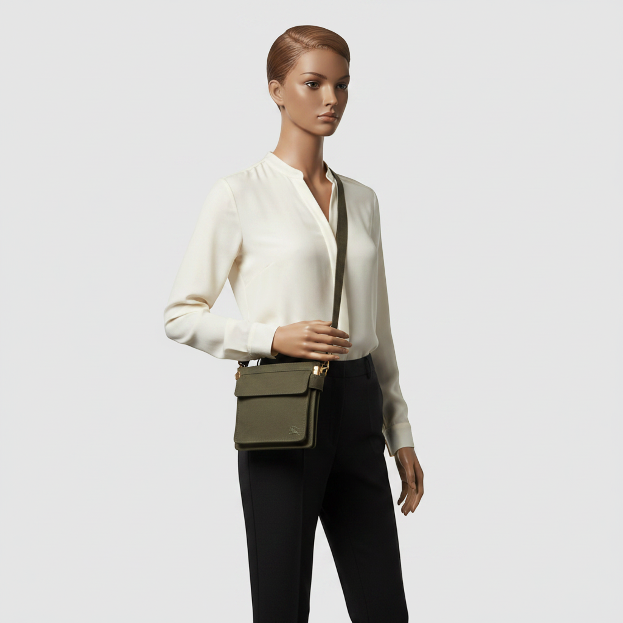 Burberry Mini Trench Tote · Canvas