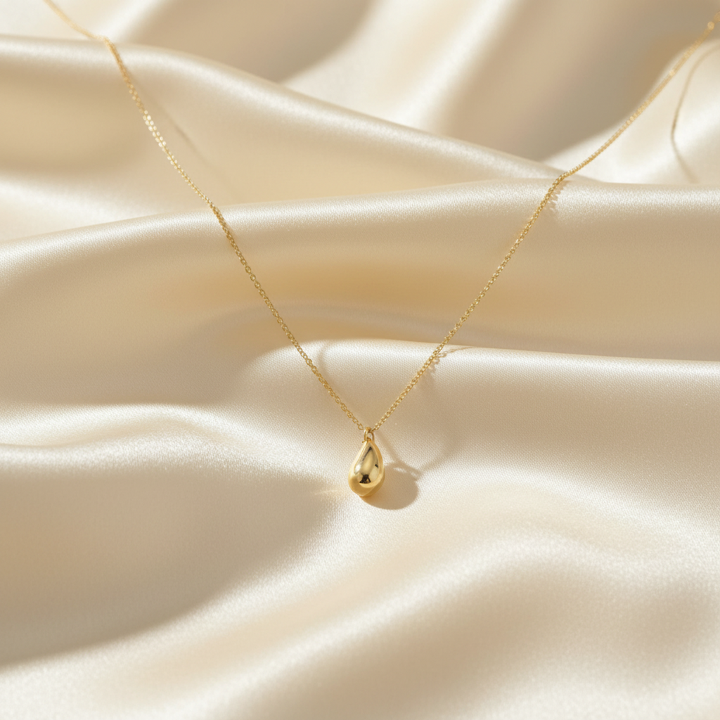 Tiffany Teardrop · 18K Yellow Gold
