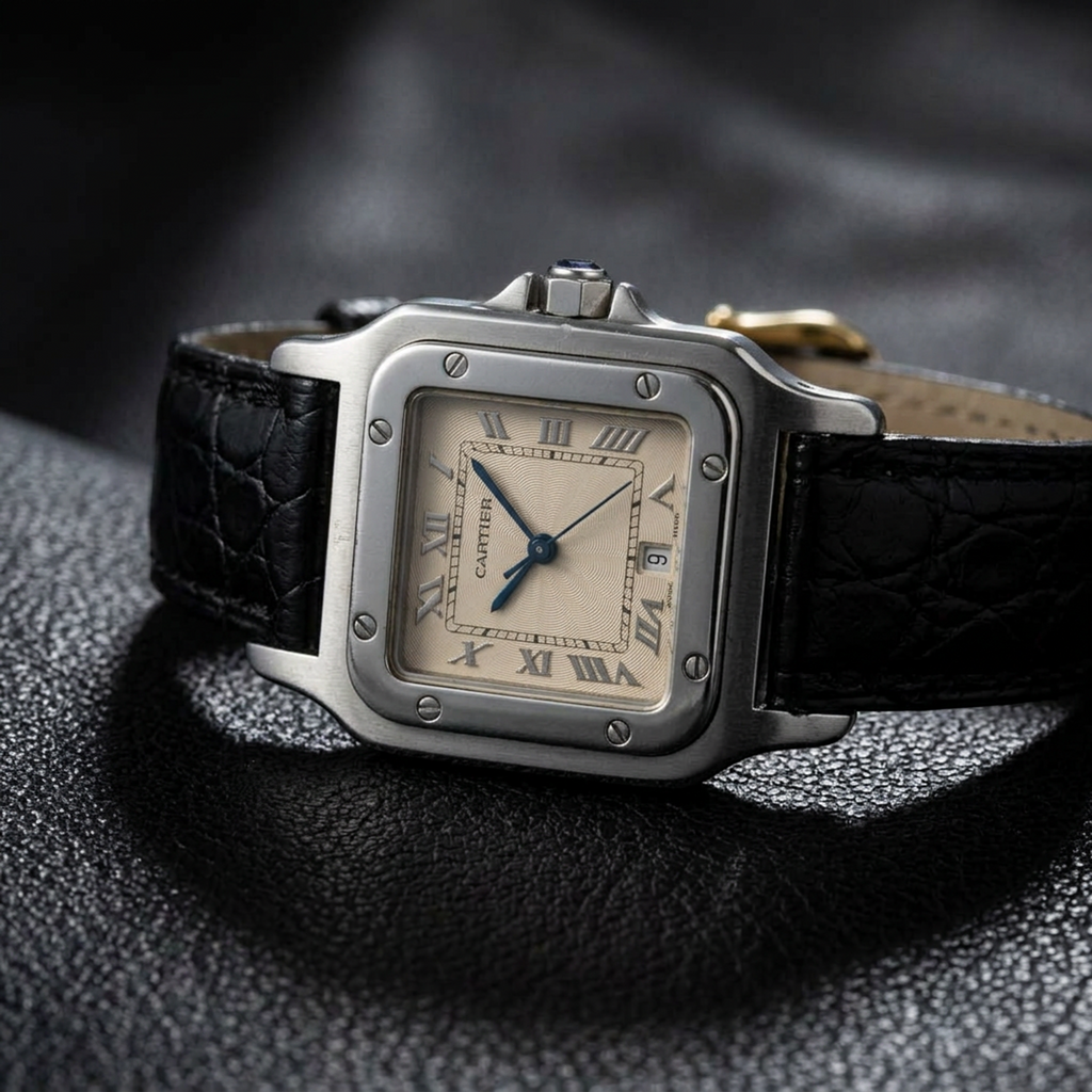 Cartier Santos Galbee · Steel · Quartz
