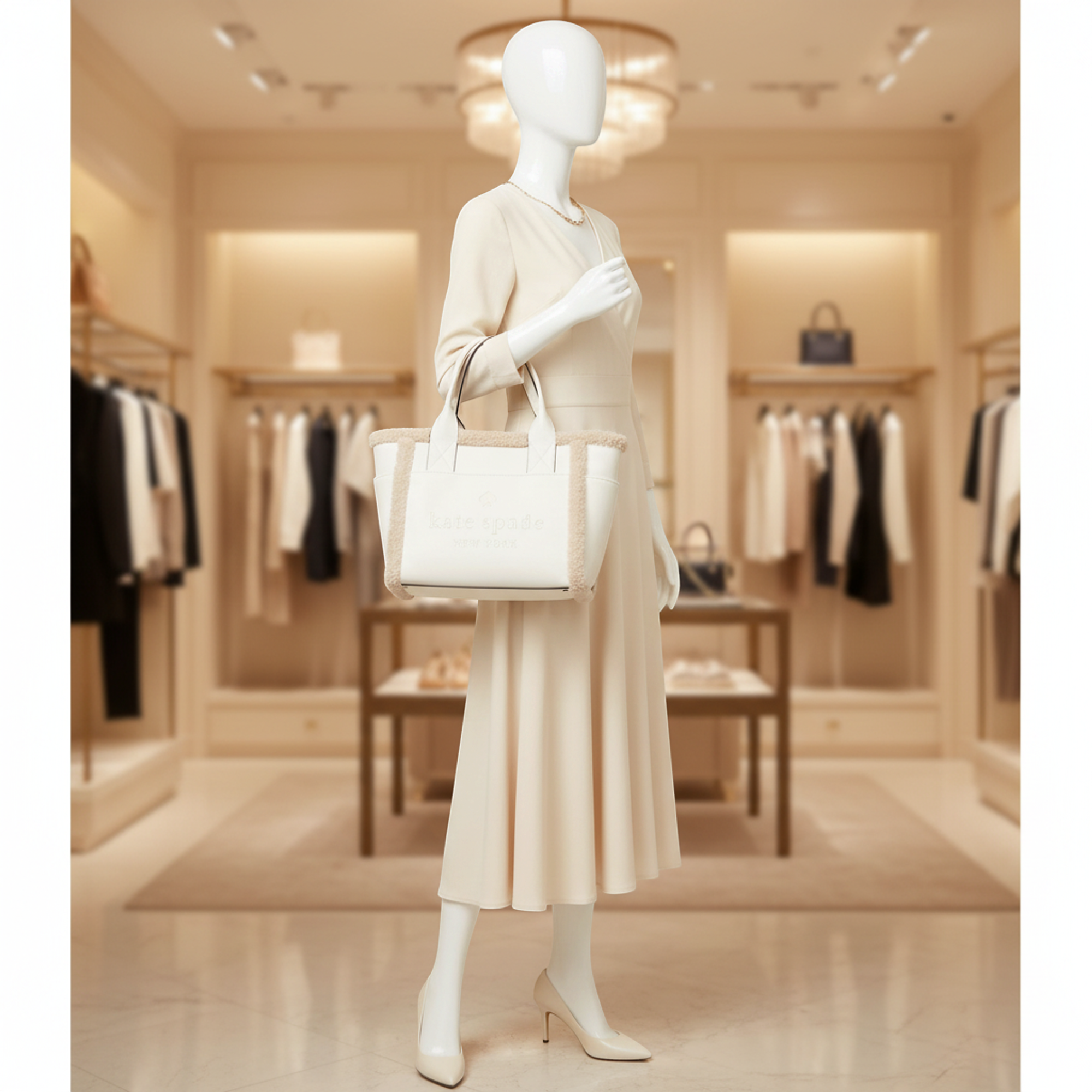 Kate Spade Jet · Faux Fur Tote