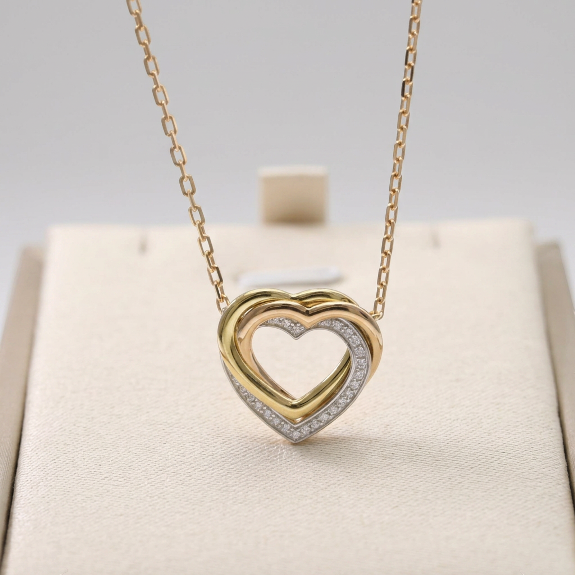 Cartier Trinity · Tri-Gold · Pendant