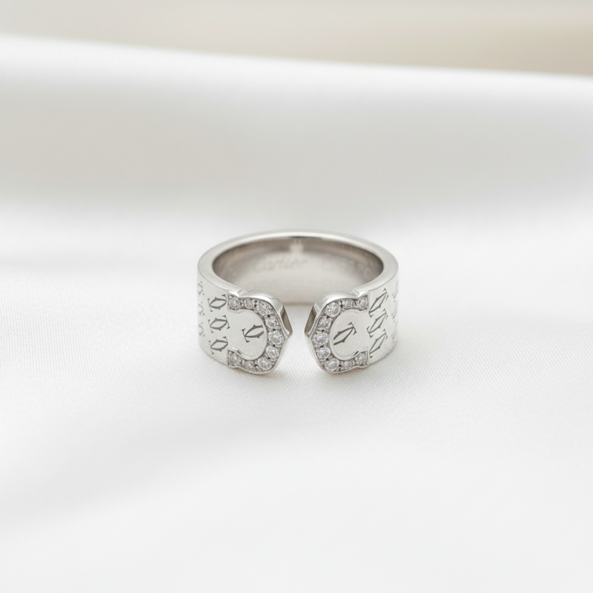 Cartier C2 · Diamond · 18K White Gold