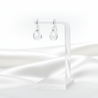 Tiffany Teardrop · Crystal · 18K White Gold
