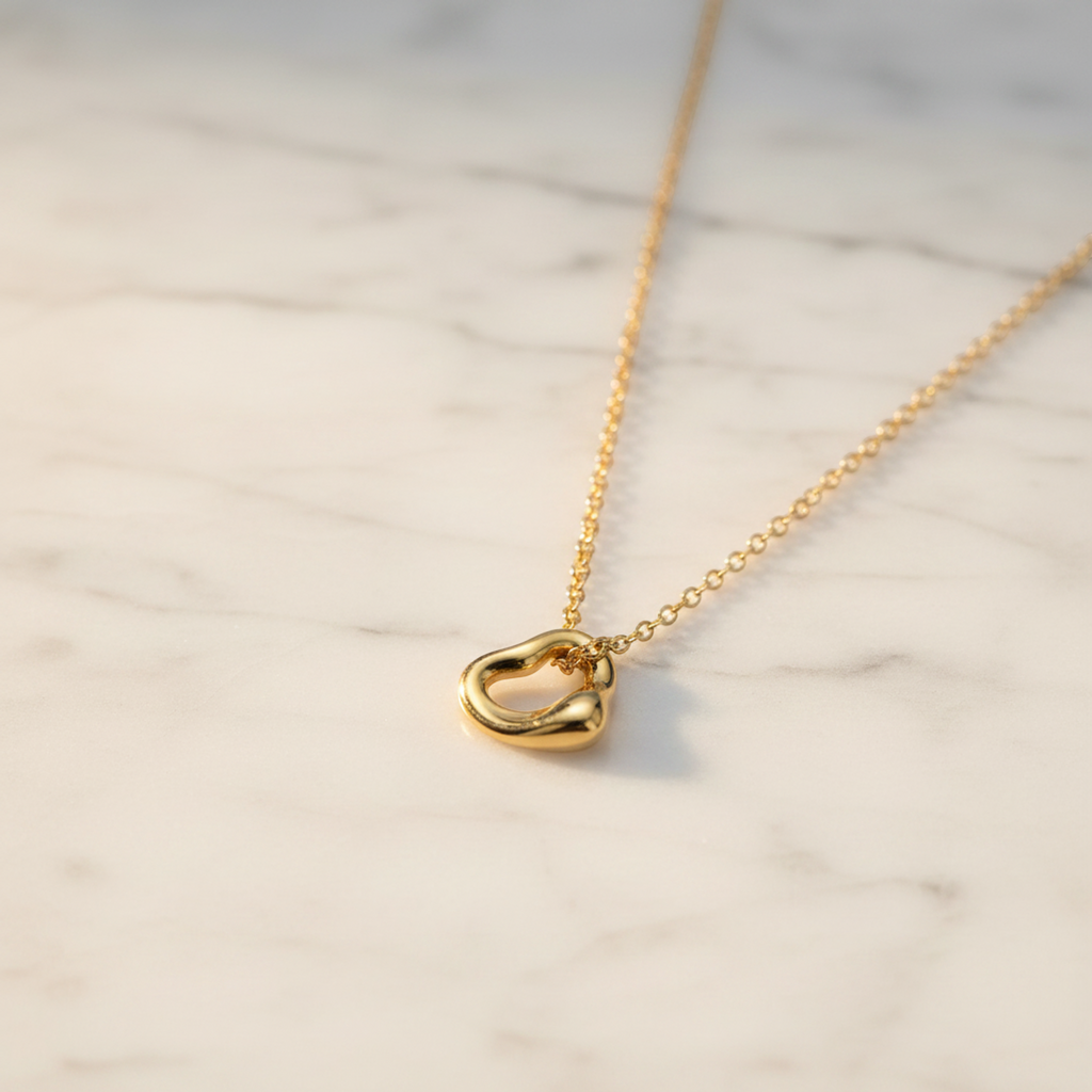Tiffany Open Heart · 18K Yellow Gold
