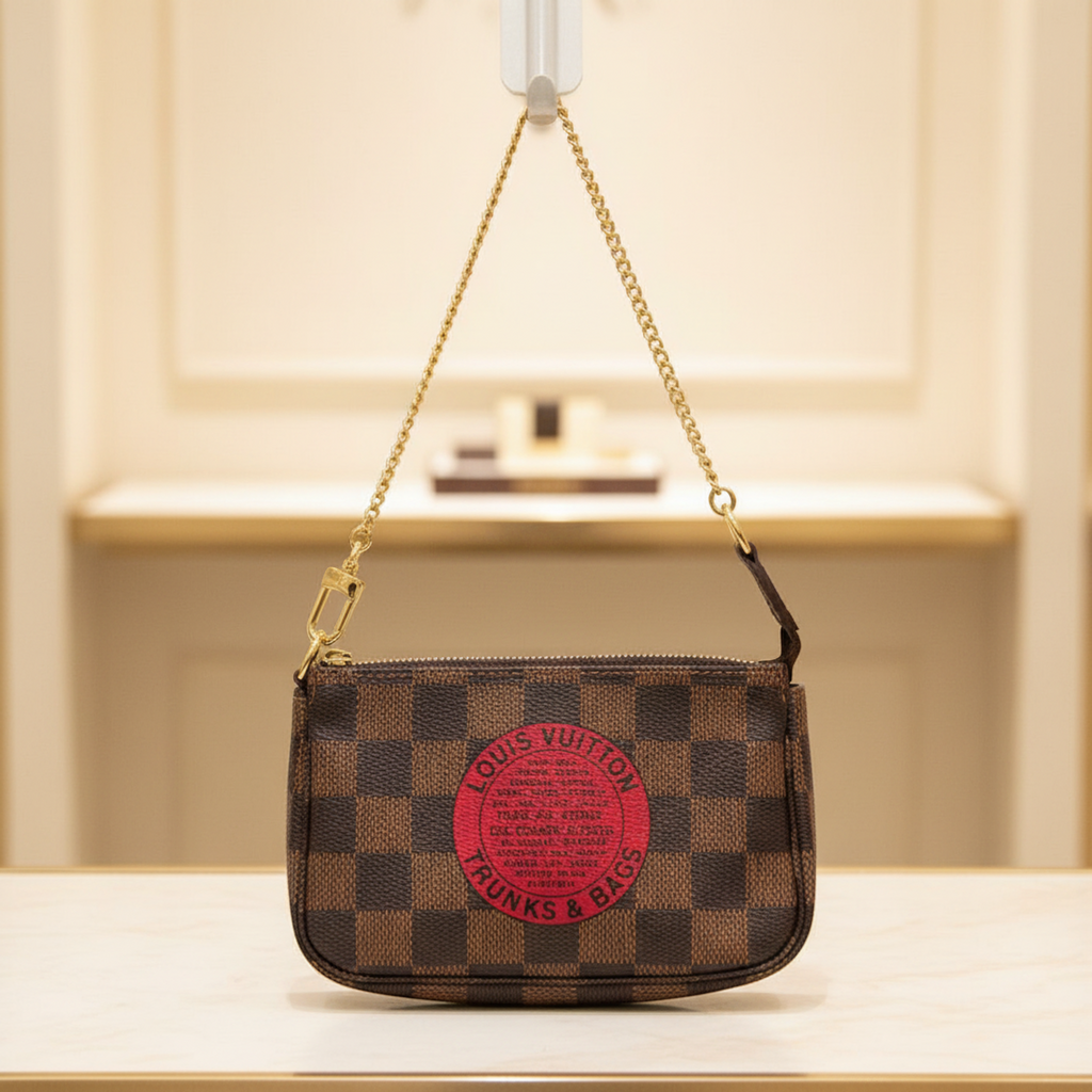 Louis Vuitton Damier Mini Pochette · Ebene