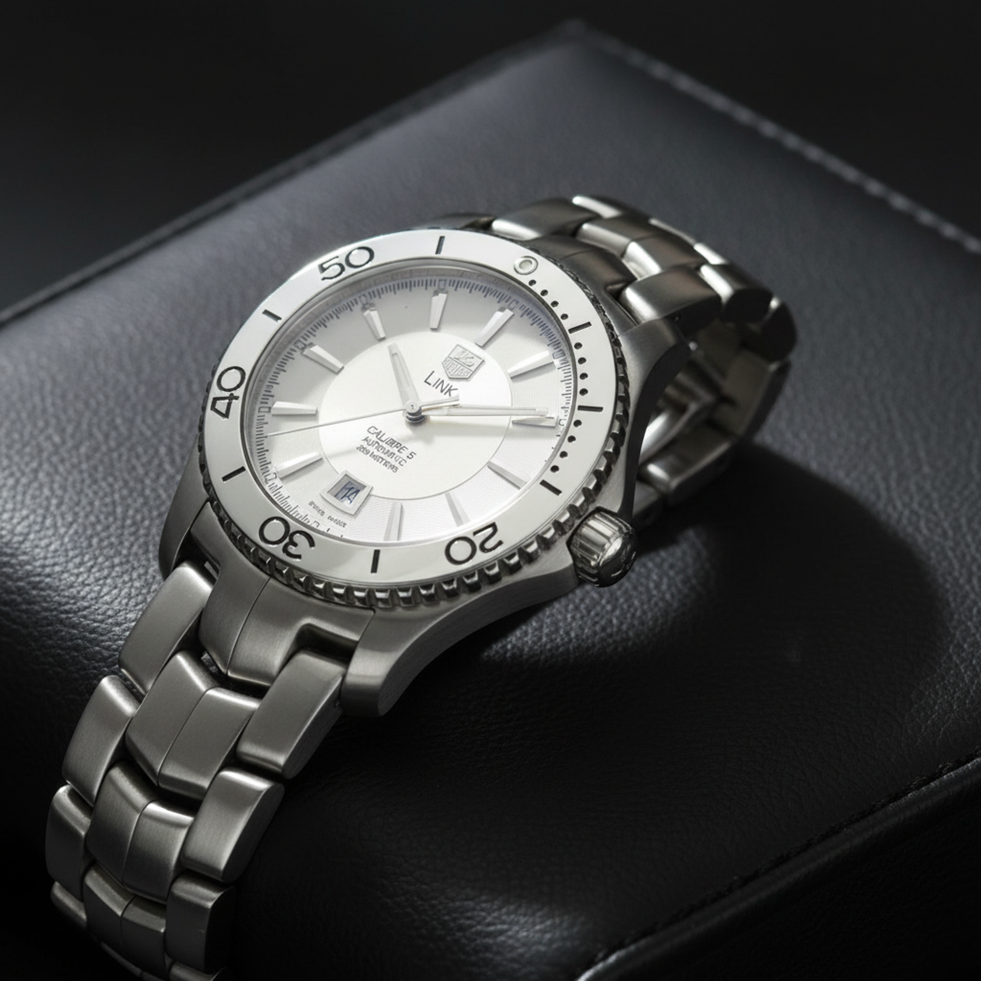 TAG Heuer Link Calibre 5 · Steel · Automatic