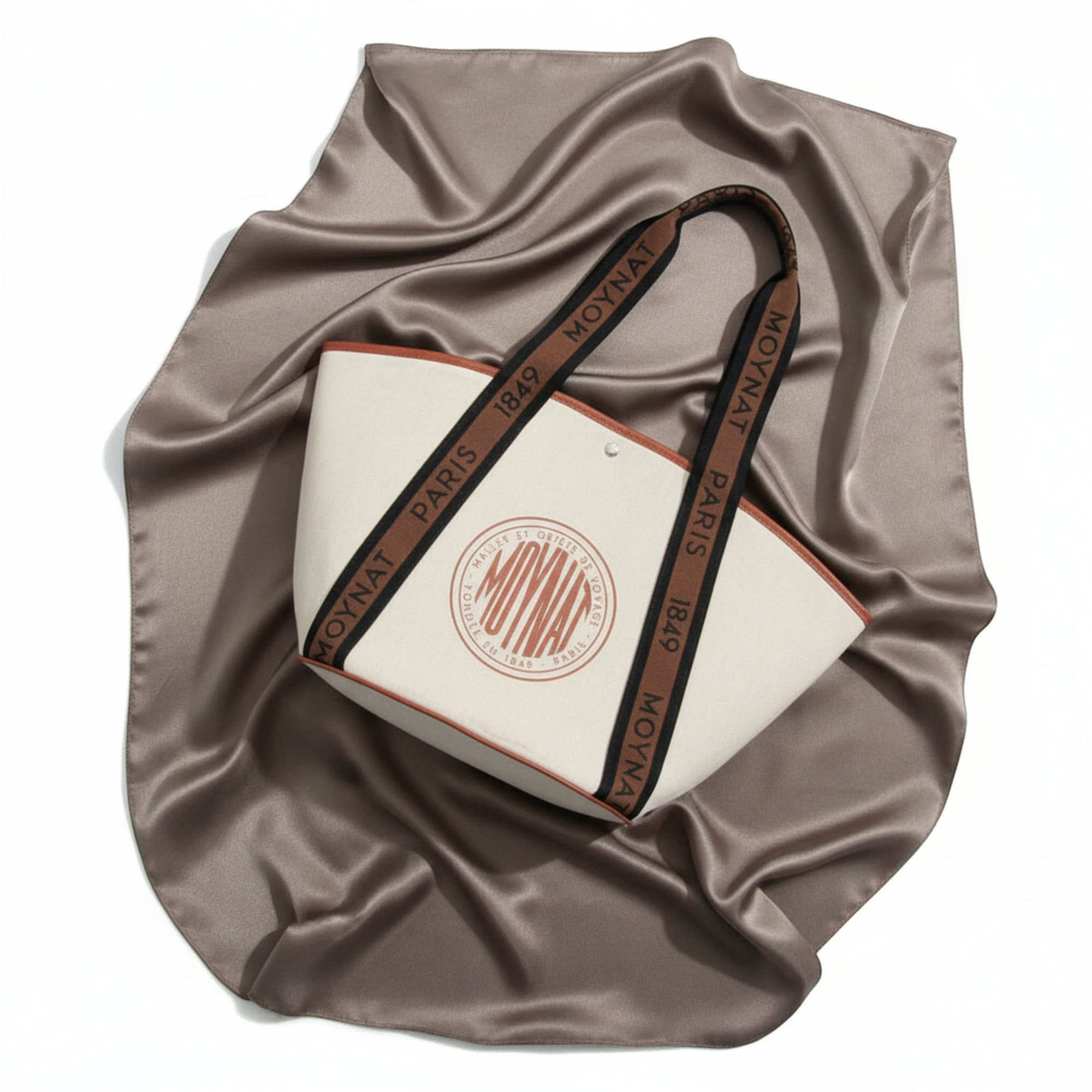 Moynat · Canvas & Leather Tote