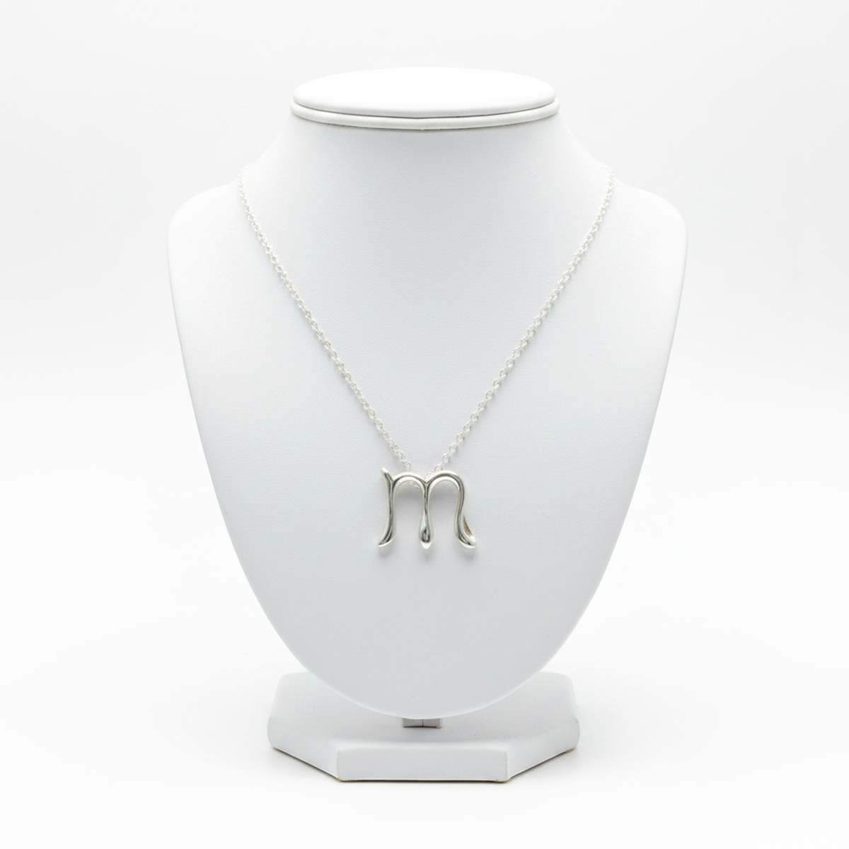 Tiffany Letter M · Sterling Silver