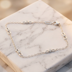 Tiffany Ribbon · Diamond · 18K White Gold