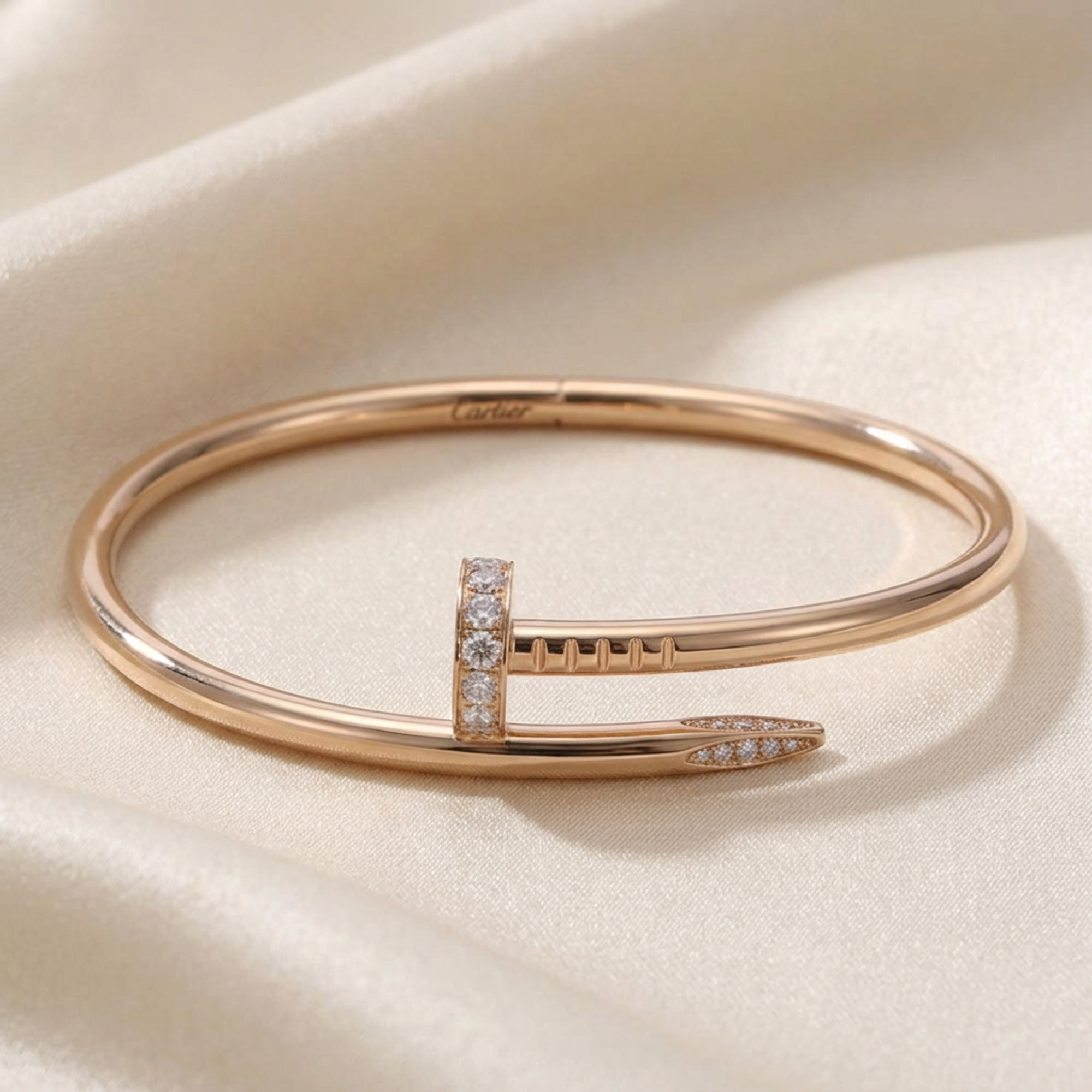 Cartier Juste un Clou · Rose Gold · Diamond