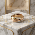 Cartier Trinity · Tri-Gold