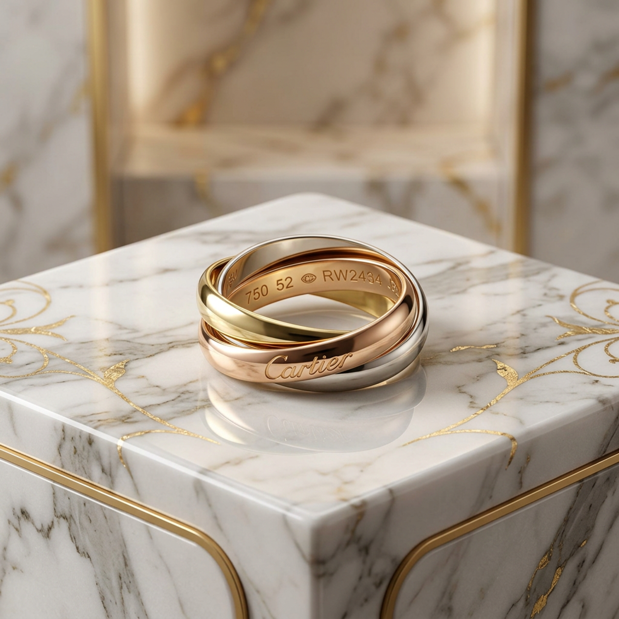 Cartier Trinity · Tri-Gold