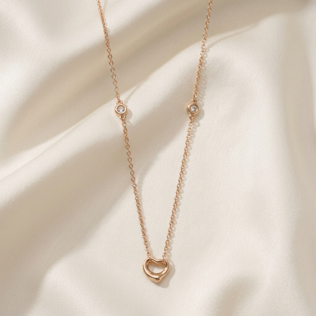 Tiffany By The Yard · Open Heart · Rose Gold