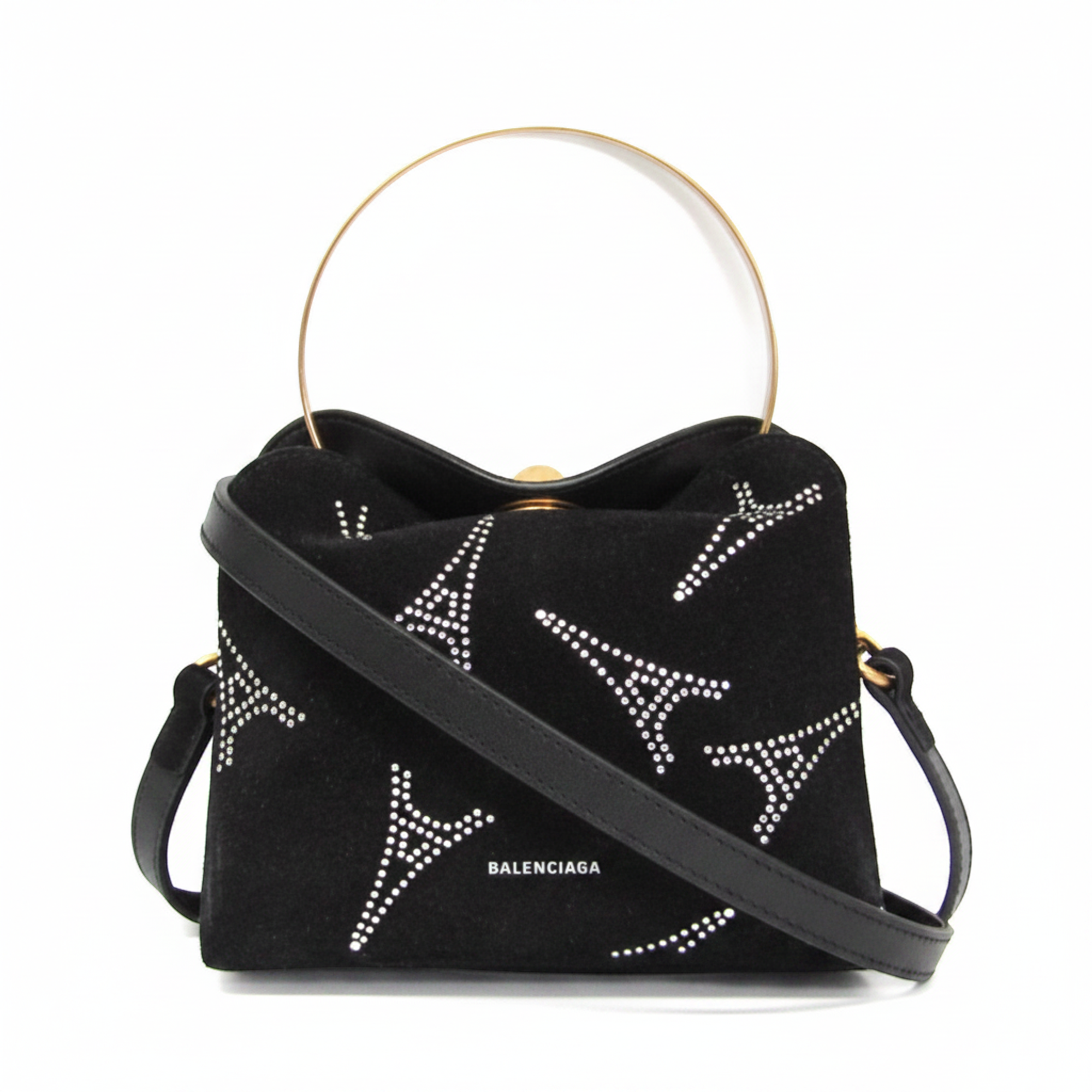 Balenciaga · Rhinestone Suede