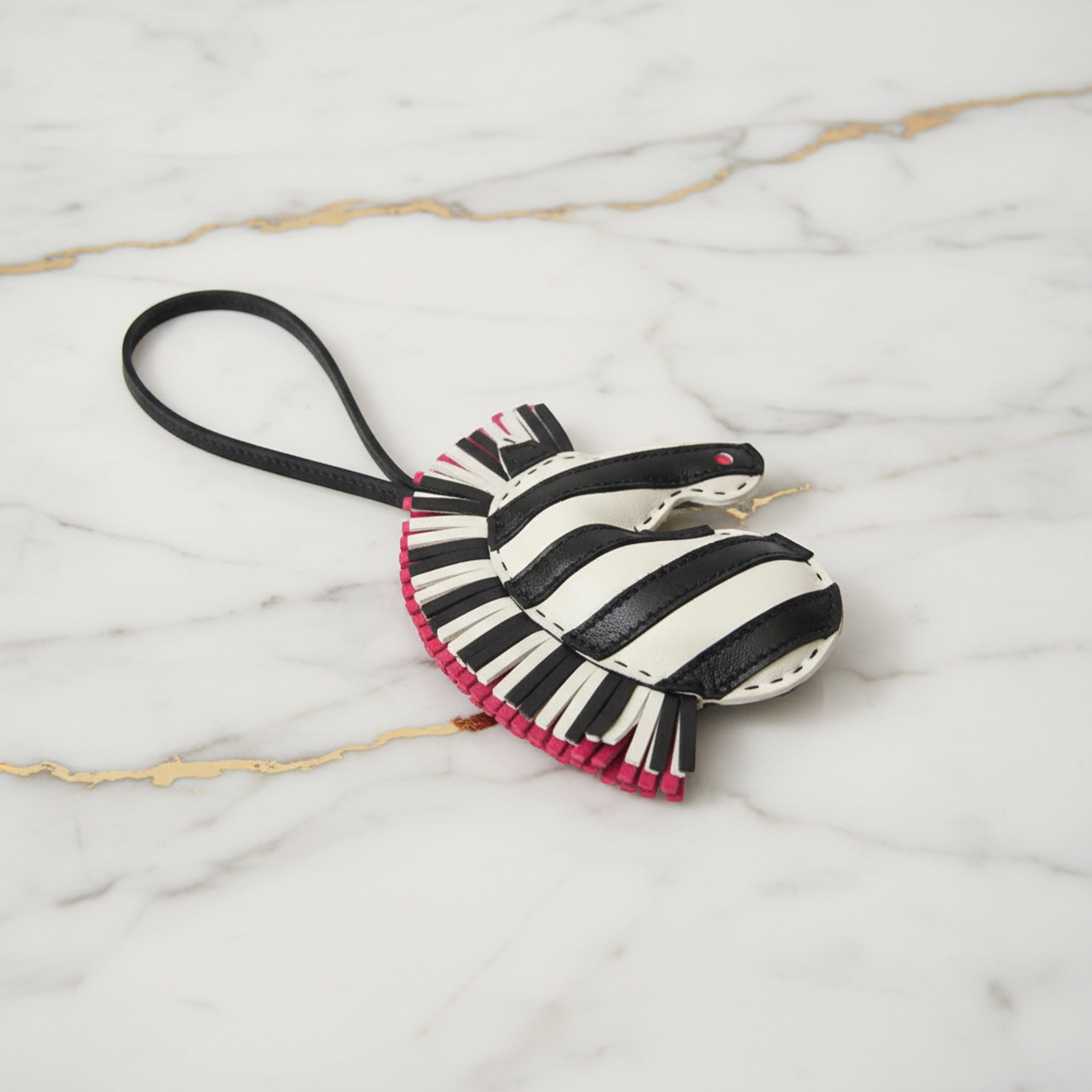 Hermès Gee Gee Savan · Agneau Milo Charm