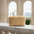 Bottega Veneta Intrecciato Arco · Fur Tote