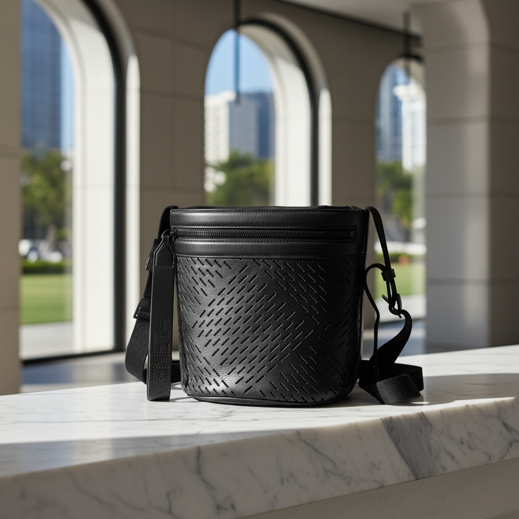 Bottega Veneta Drawstring Bucket · Leather