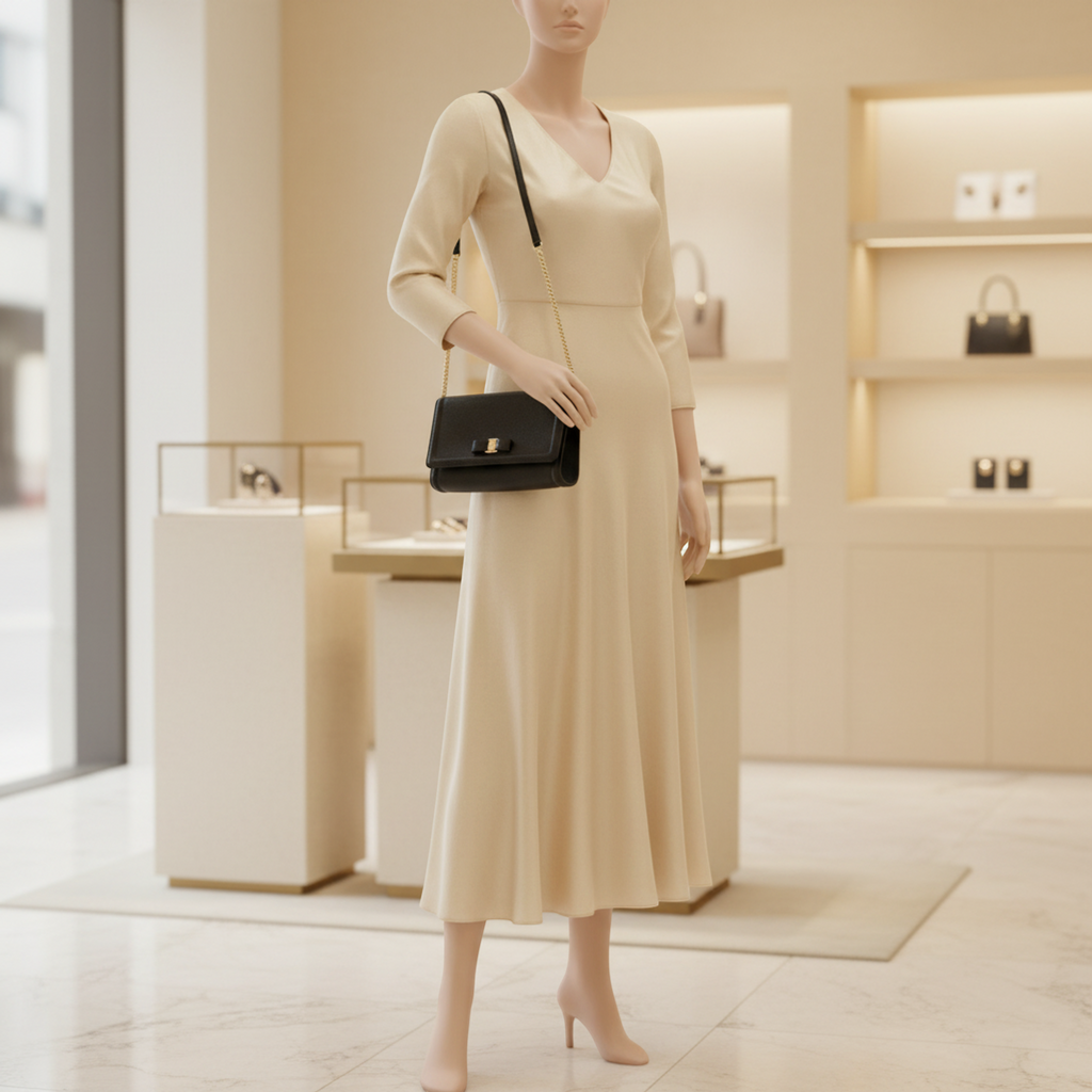 Salvatore Ferragamo Vara · Chain Clutch