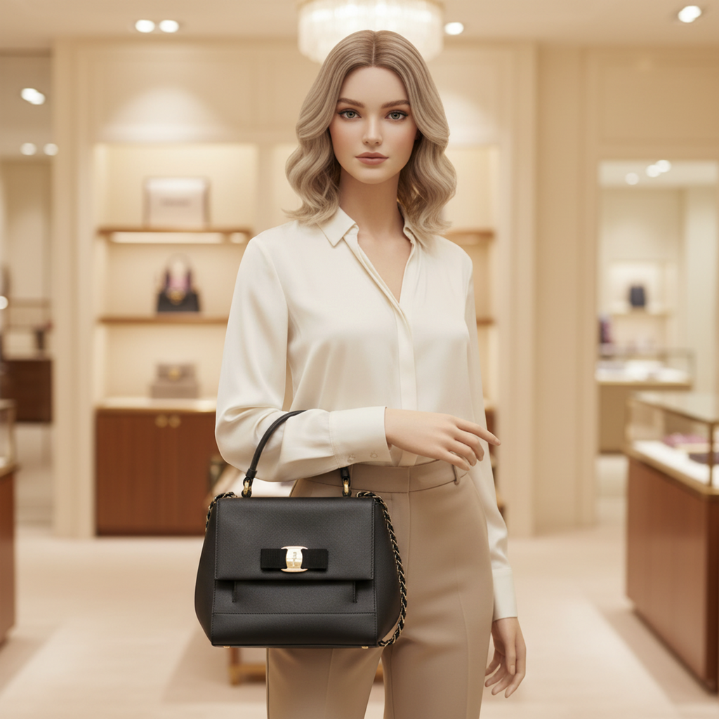 Salvatore Ferragamo Vara · Leather