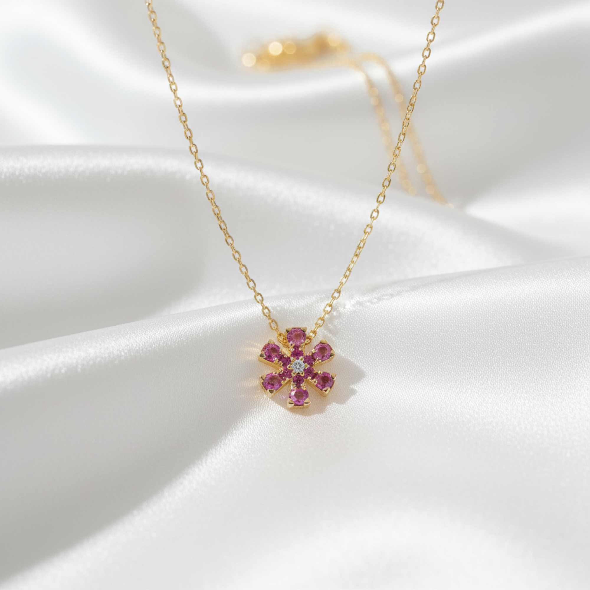 Ponte Vecchio Flower · Rose Gold