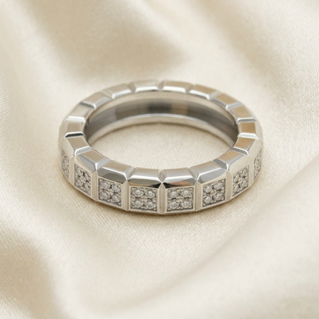 Chopard Ice Cube · 18K White Gold · Diamond