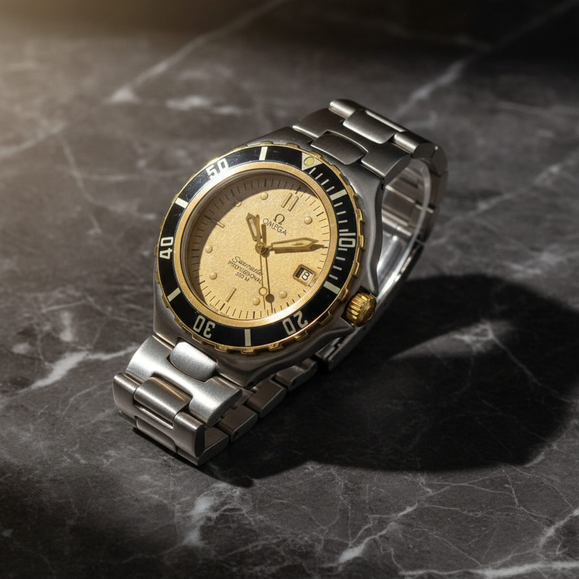 Omega Seamaster · Steel & 18K Yellow Gold