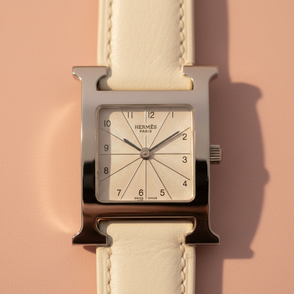 Hermès Heure H · Double Tour · Steel