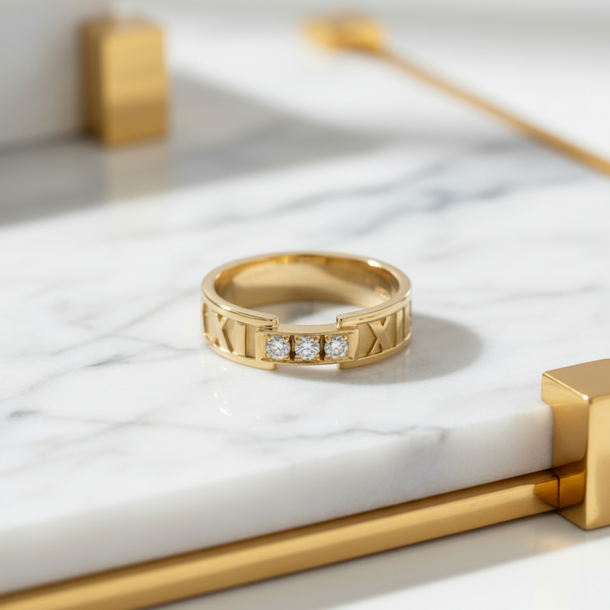 Tiffany Atlas · Diamond · Rose Gold
