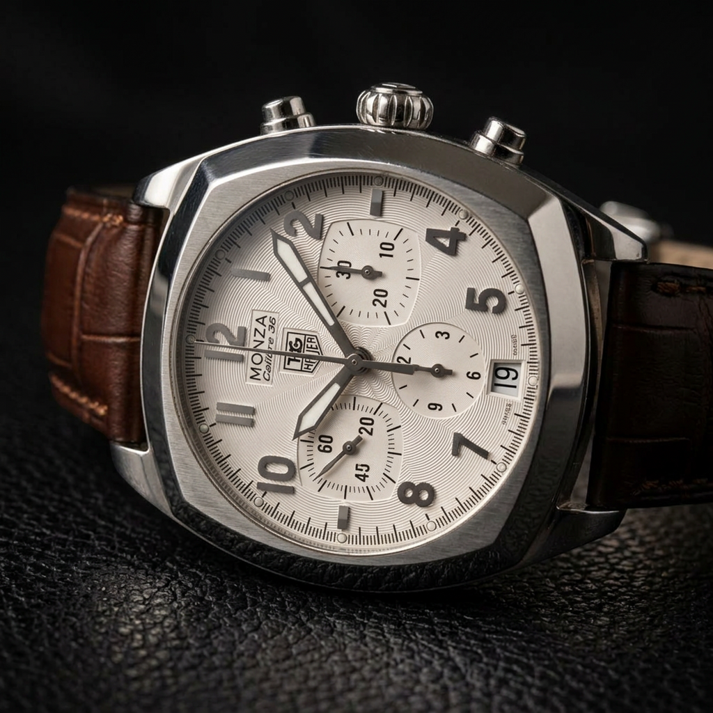 Tag Heuer Monza Calibre 36 · Steel · Automatic