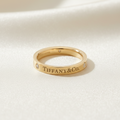 Tiffany Flat Band · Diamond · Rose Gold