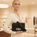 Miu Miu Matelassé · Chain Shoulder