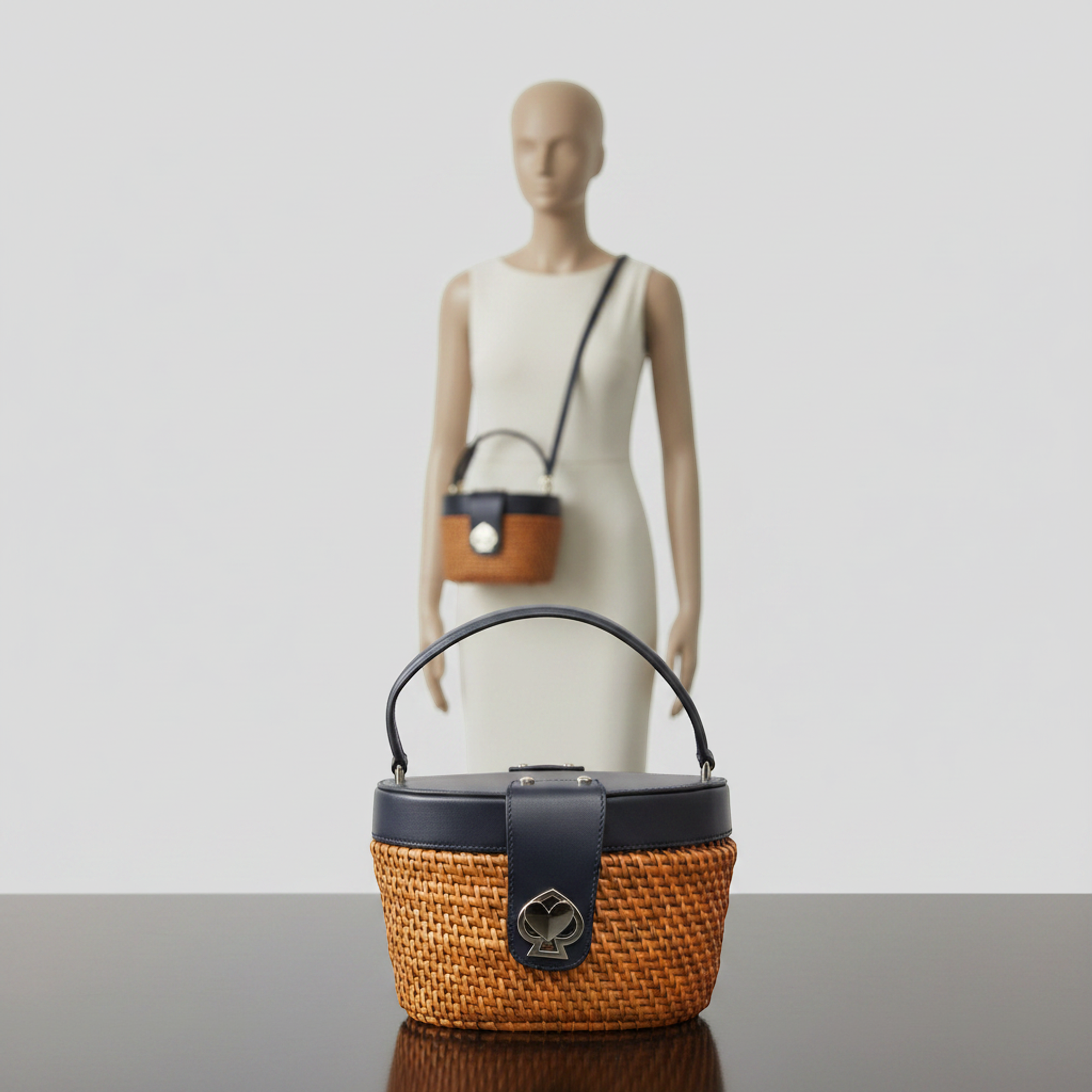 Kate Spade · Rattan Basket Handbag