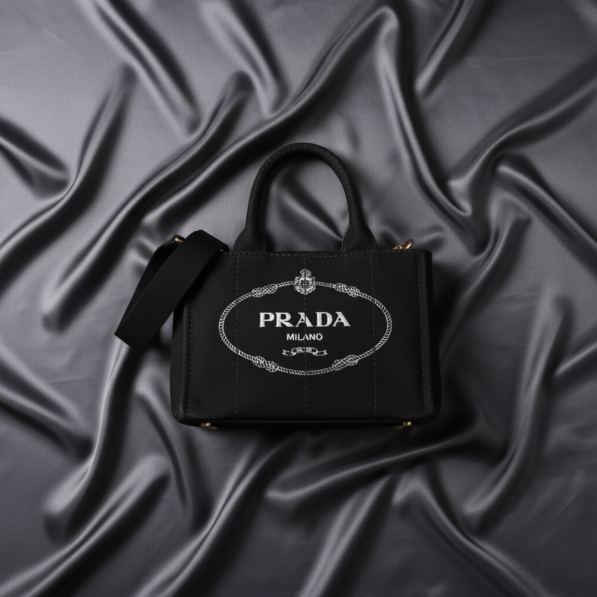 Prada Canapa · Canvas Tote