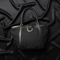 Gucci GG Canvas Tote · Leather Trim