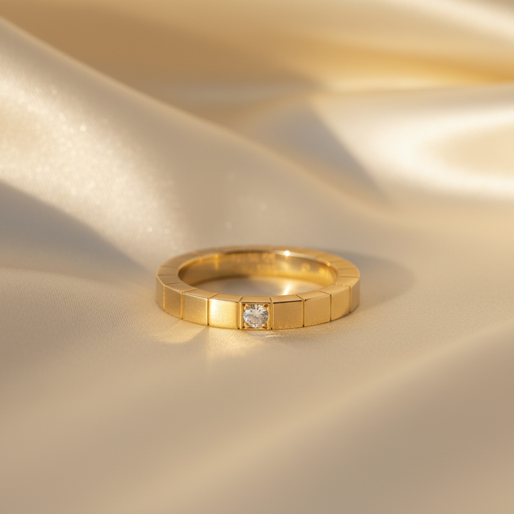 Cartier Lanieres · 18K Yellow Gold · Diamond
