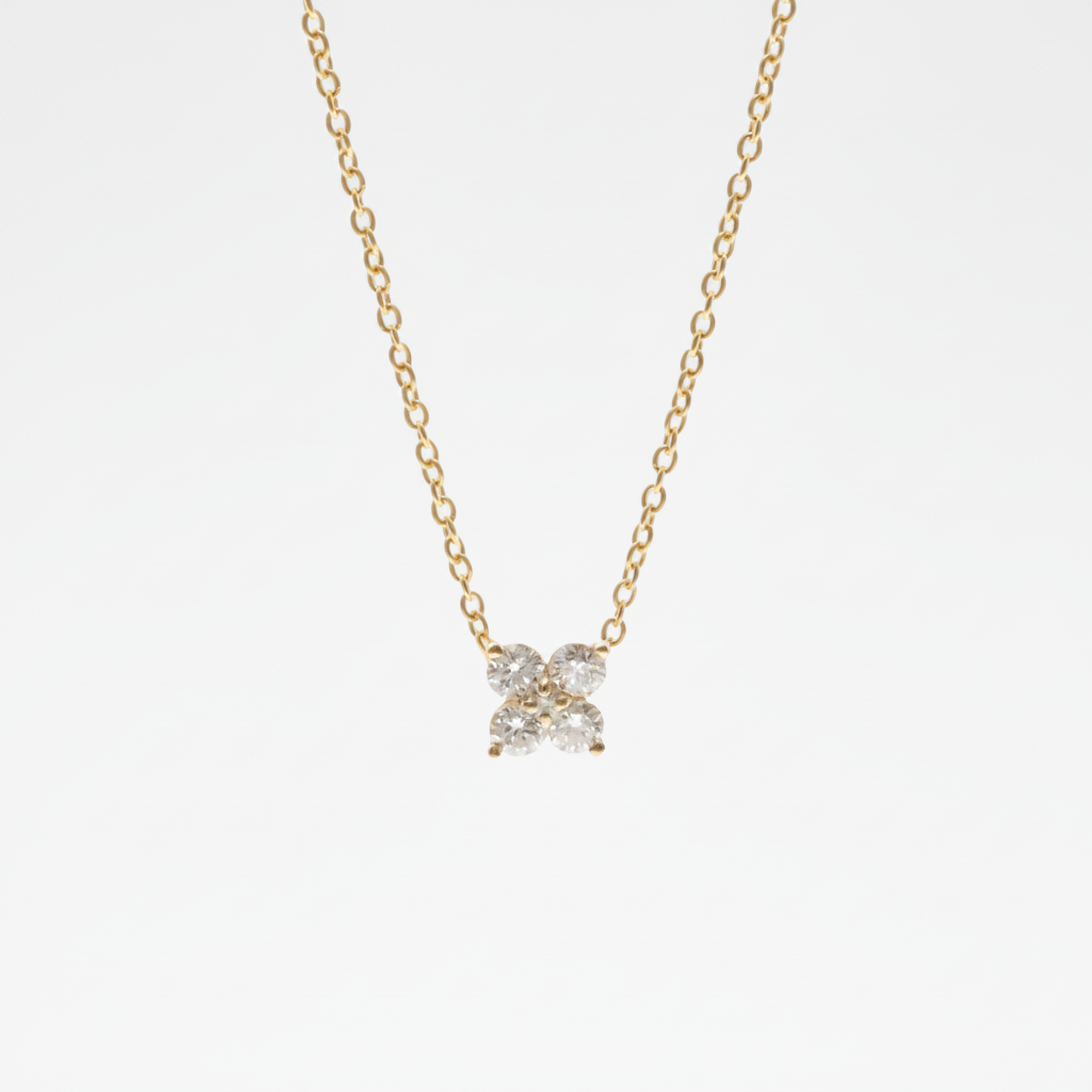 Ponte Vecchio · Diamond Pendant · Rose Gold