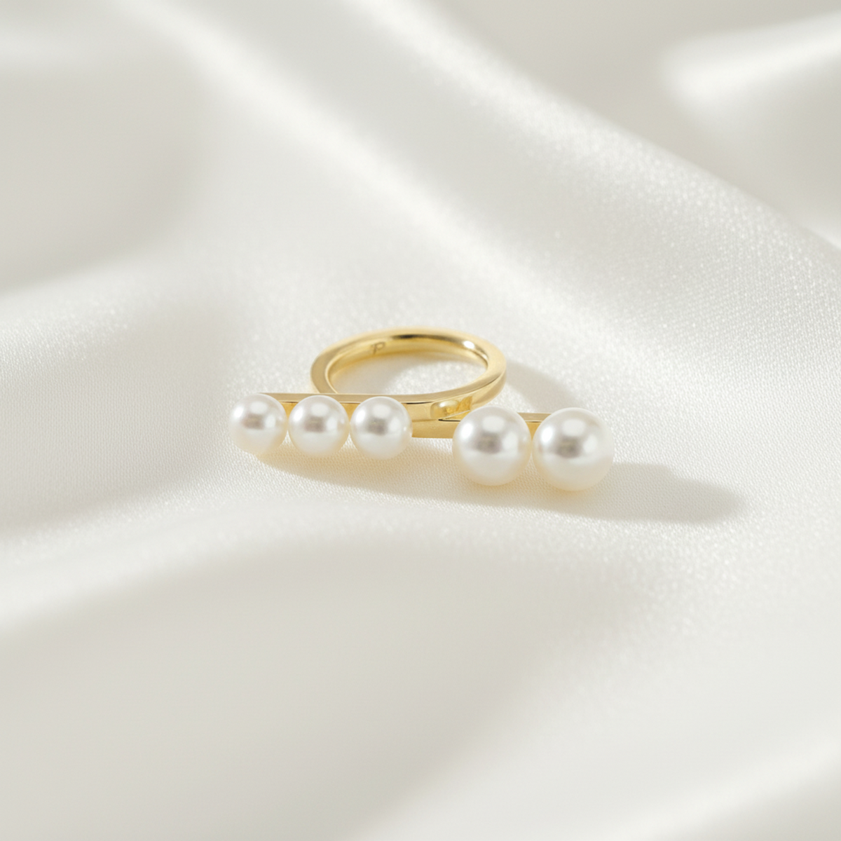 Tasaki Balance · Pearl · 18K Yellow Gold · Size 6 (EU 55)