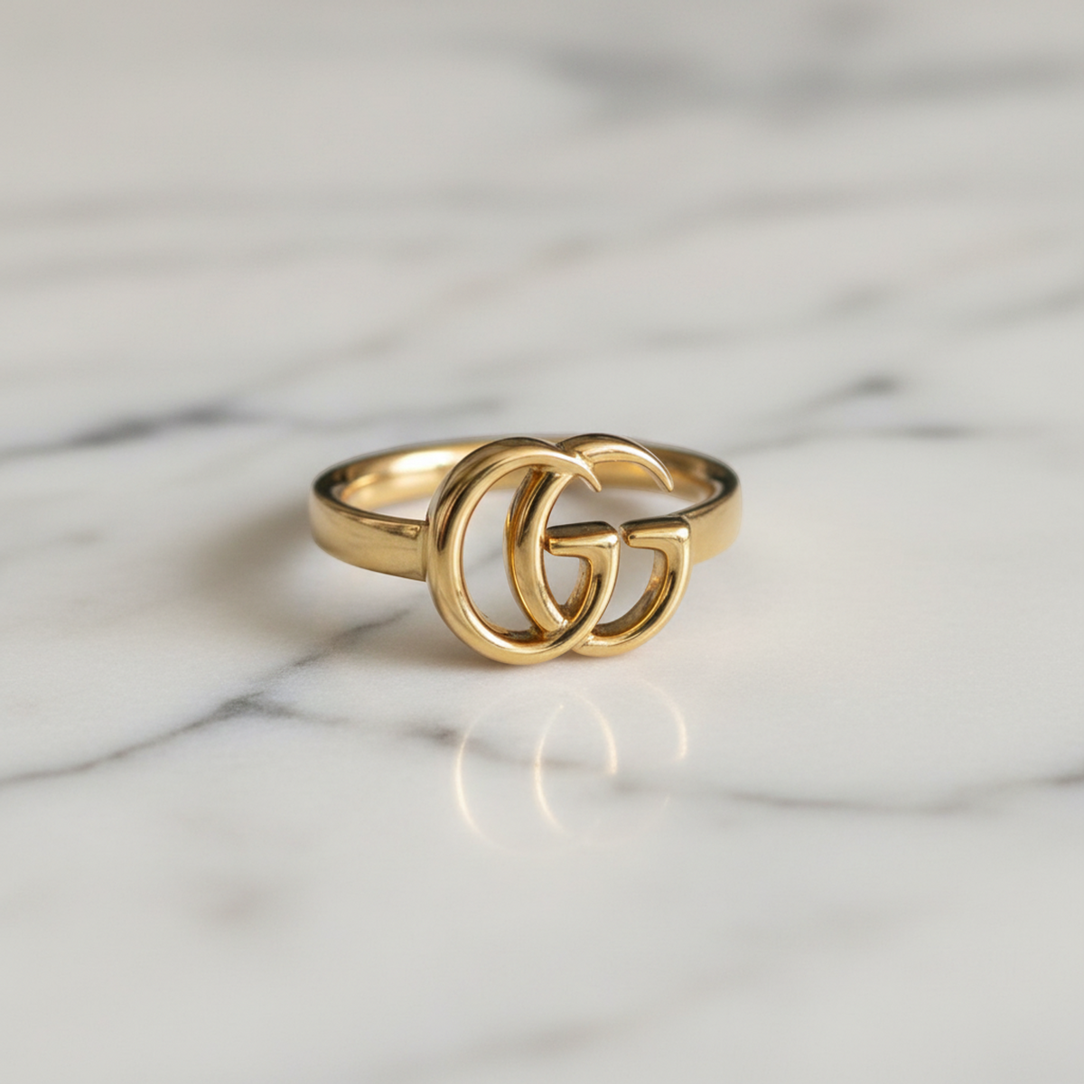 Gucci GG · 18K Yellow Gold Ring