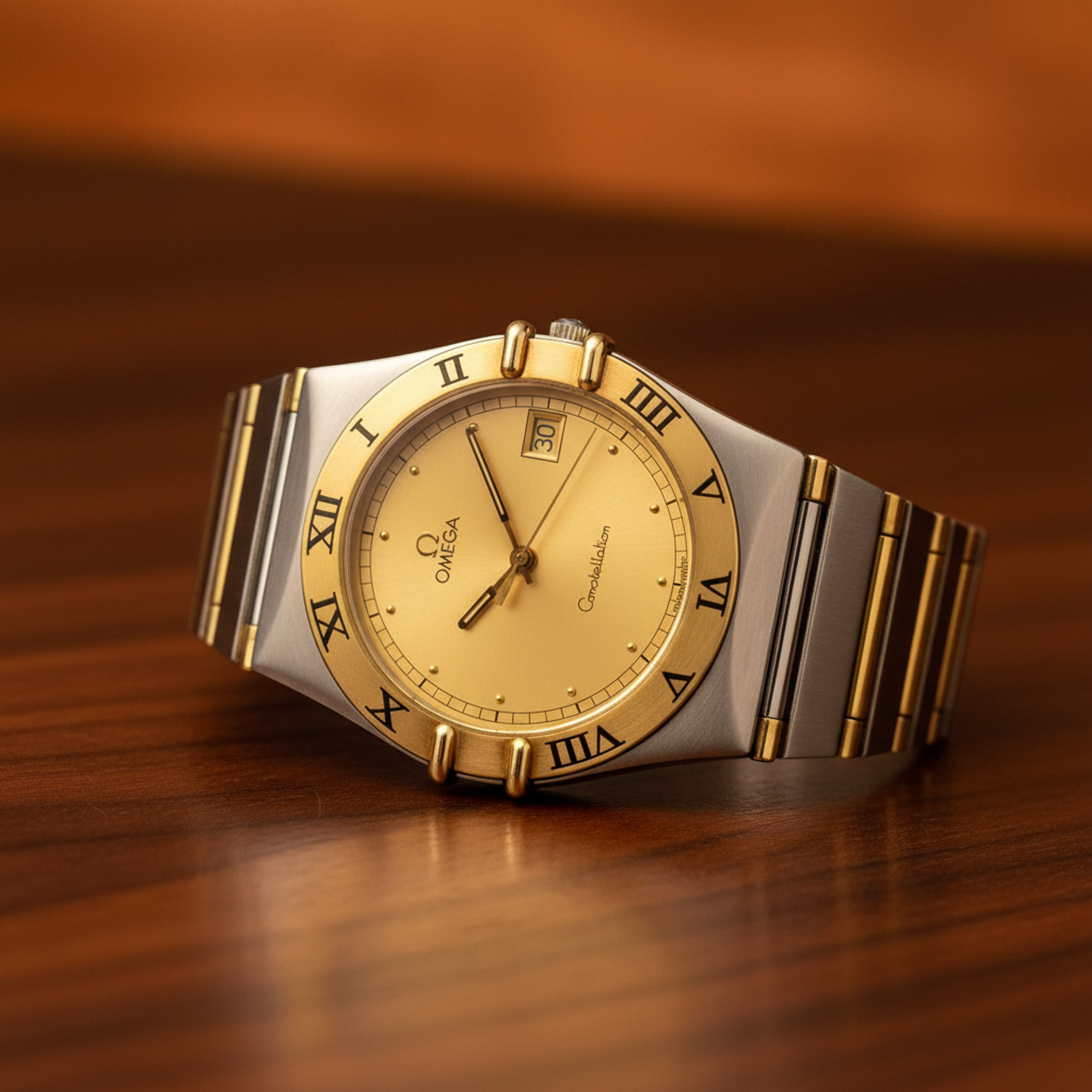 Omega Constellation · Steel & 18K Yellow Gold