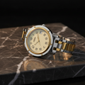 Hermes Clipper · Gold Plated Steel · Quartz