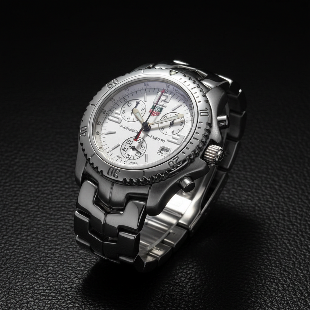 Tag Heuer Link · Chronograph · Steel · Quartz