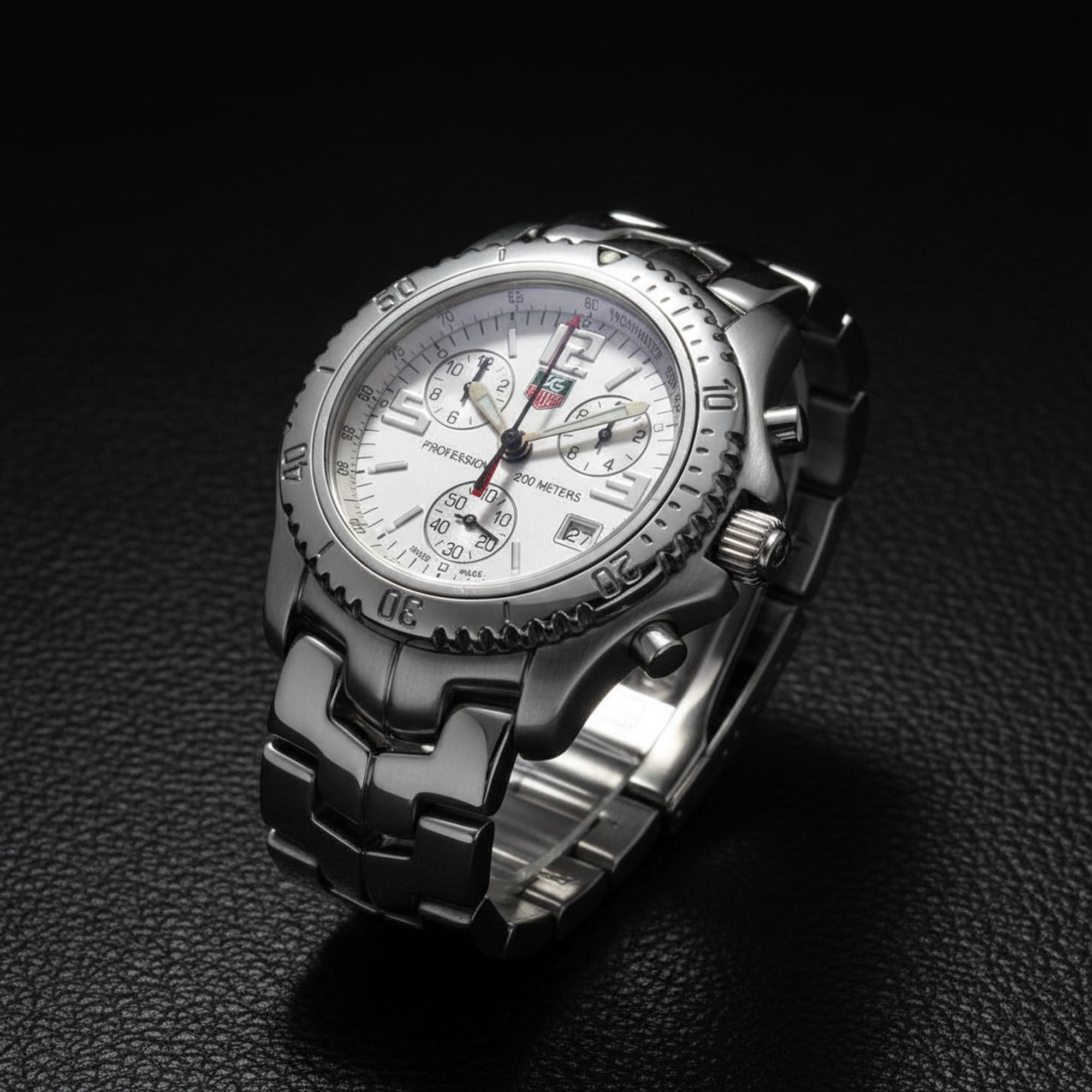 Tag Heuer Link · Chronograph · Steel · Quartz