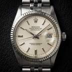 Rolex Datejust · 18K White Gold · Steel