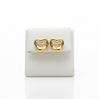 Tiffany Open Heart · Rose Gold · Studs