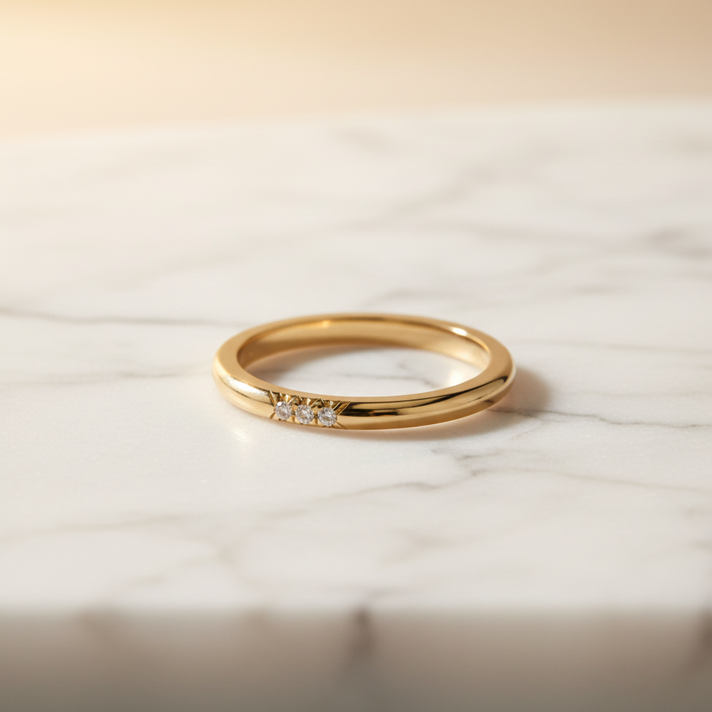 Tiffany Forever · Diamond Band · Rose Gold