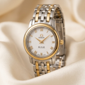 Omega De Ville Prestige · MOP · Steel & 18K Yellow Gold