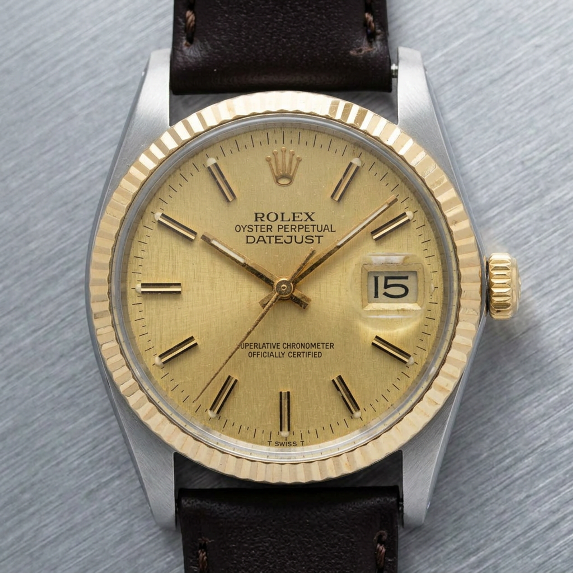 Rolex Datejust · Steel & Gold · Automatic
